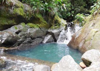 Bassin Bleu à Gourbeyre, Guadeloupe