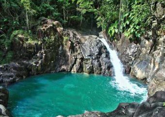 Vue sur le Saut d’Acomat, Guadeloupe