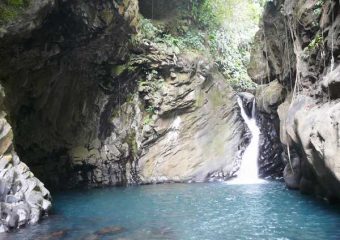 Saut d’Eau du Matouba et son bassin, Saint-Claude, Guadeloupe