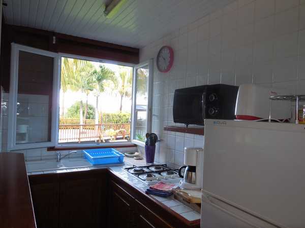 The kitchen of your holiday rental in Guadeloupe