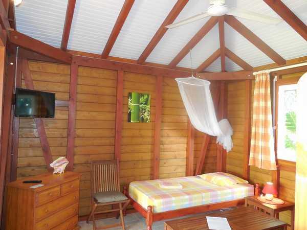 The Creole atmosphere in the living room of your rental in Guadeloupe