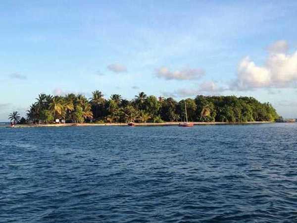 Arrivée à l'Ilet Gosier, Guadeloupe.